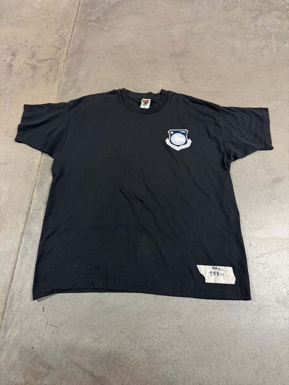 Fruit of the Loom National Air Intelligence Center T-Shirt Size XXL Black